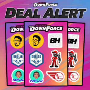 Daily Downforce Creators Sticker Pack 2024